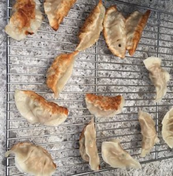 Pan-fried dumplings