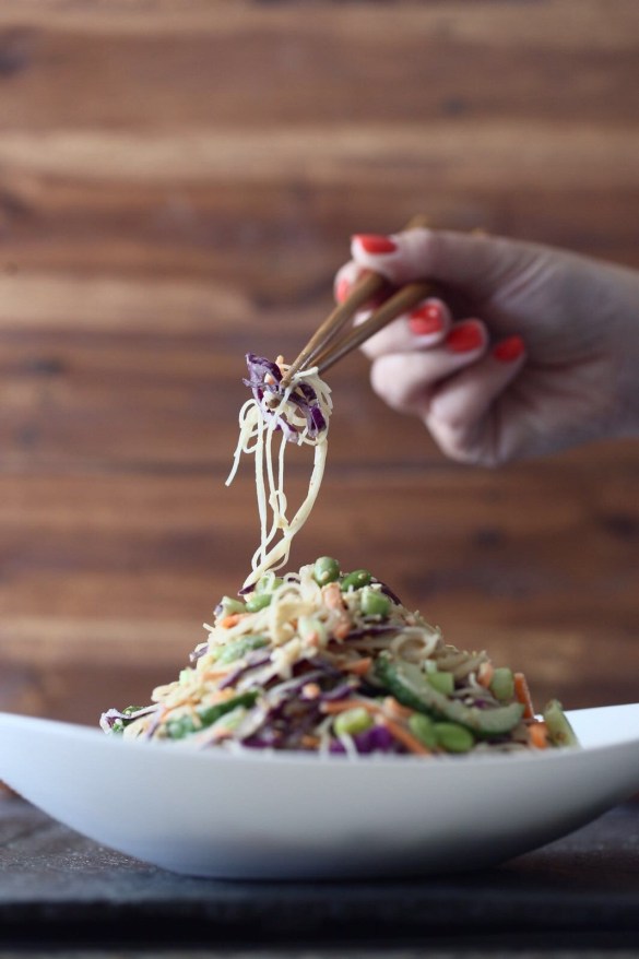 Spicy Peanut Sesame Noodles