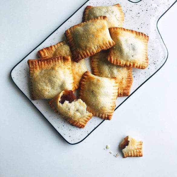 Bourbon Apple Turnovers