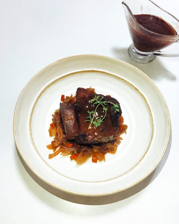 Red Wine Braised Shorts Ribs