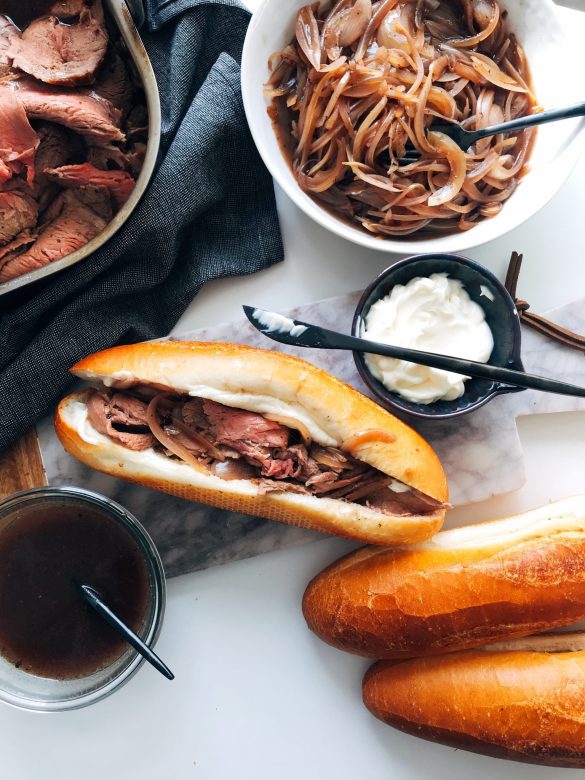 French Dip Sandwiches