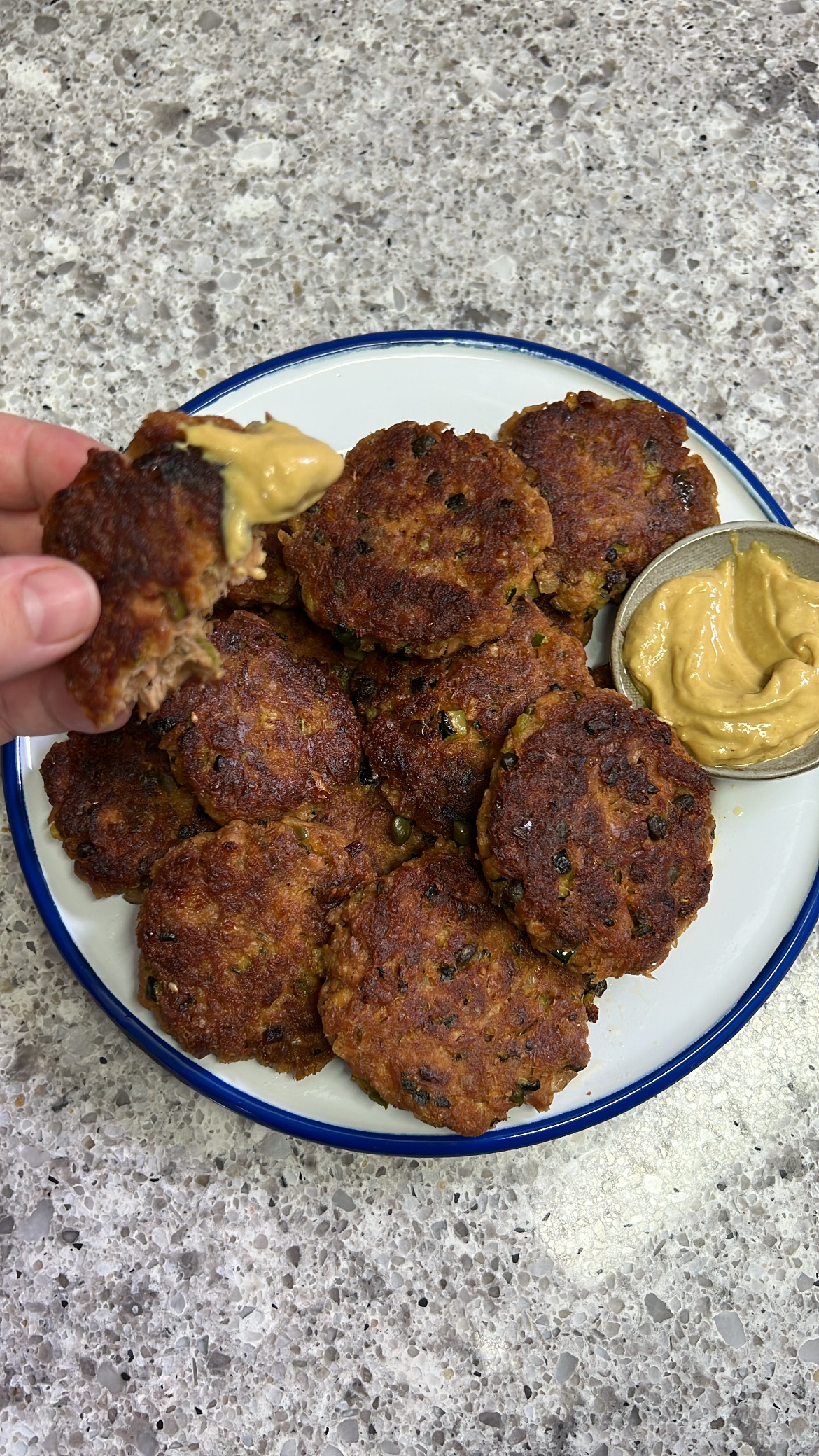 VEGGIE PACKED TUNA PATTIES