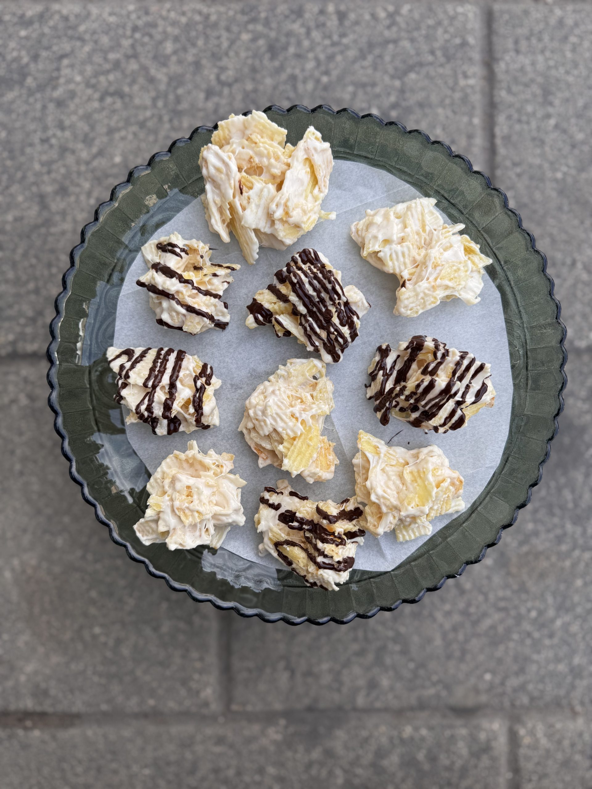Potato chip marshmallow treats