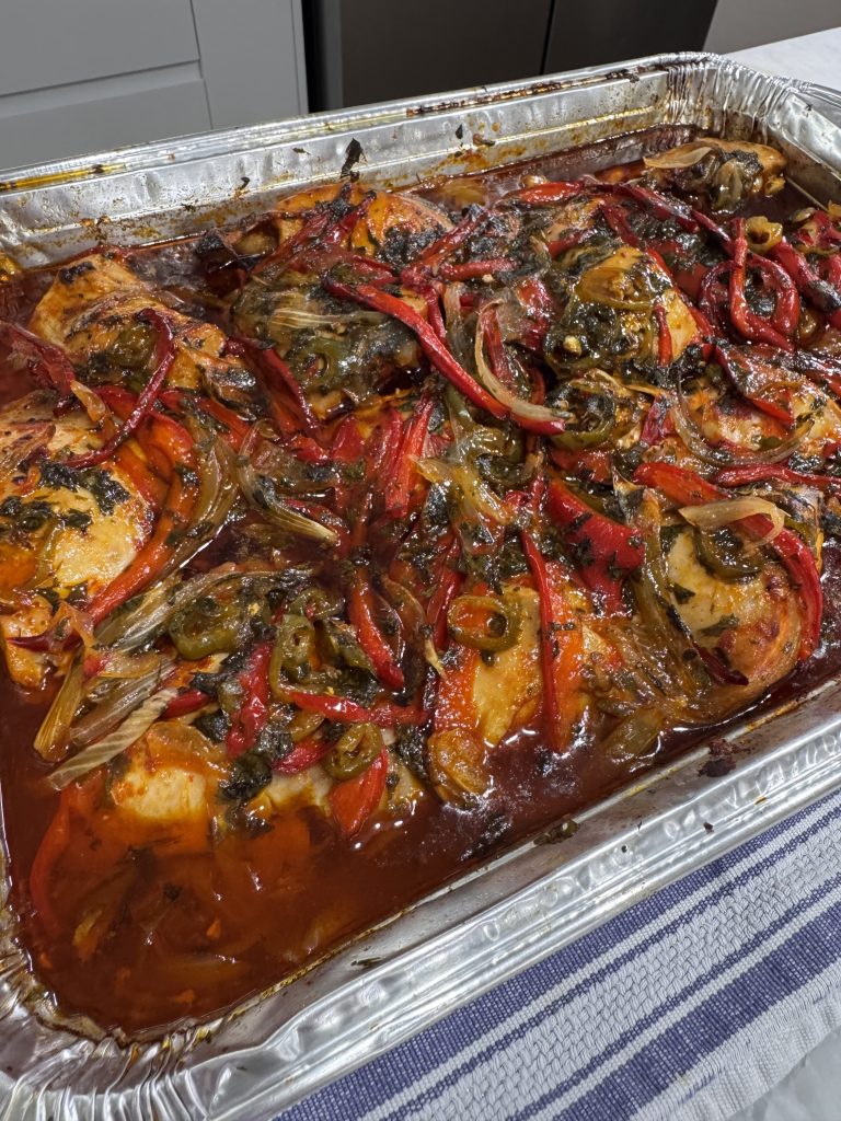 ONE PAN MOROCCAN CHICKEN
