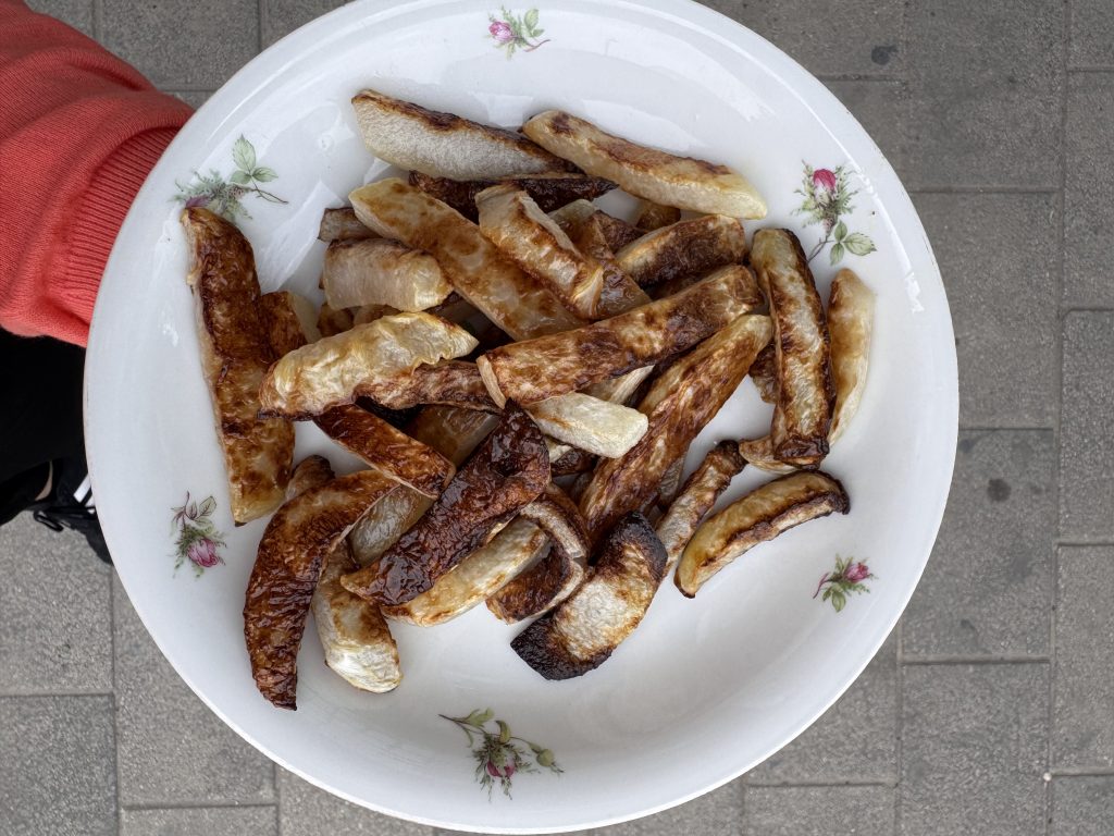 SALT AND VINEGAR KHOLRABI