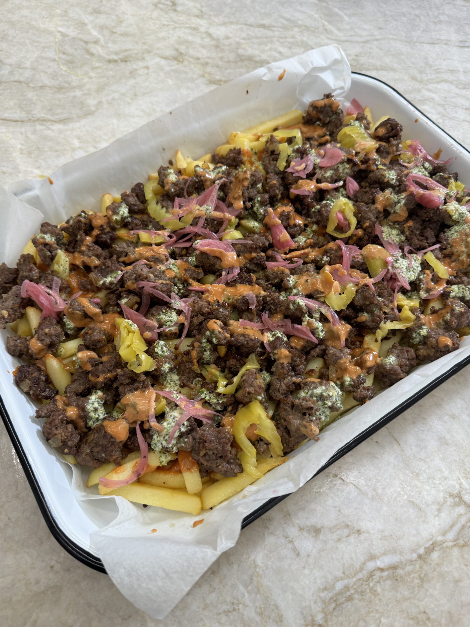 BEEF CRUMBLE (slash free form mini beef burgers)