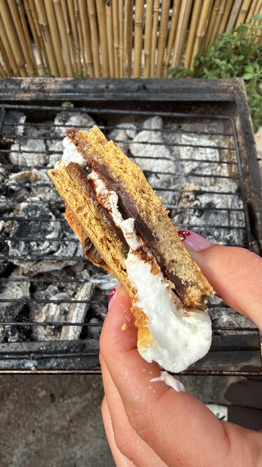 Upgraded s’mores bars